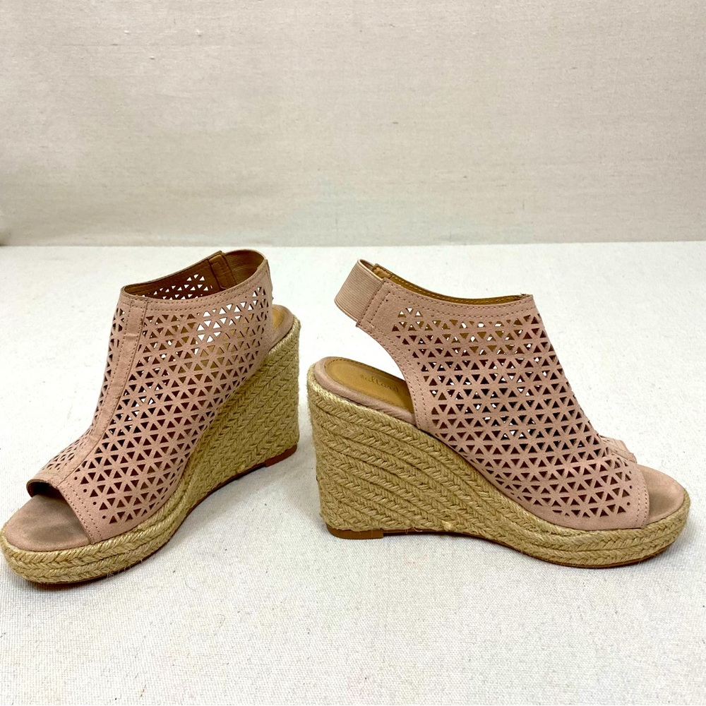 Altar’d State Athena Nude Espadrille Slingback Sandals